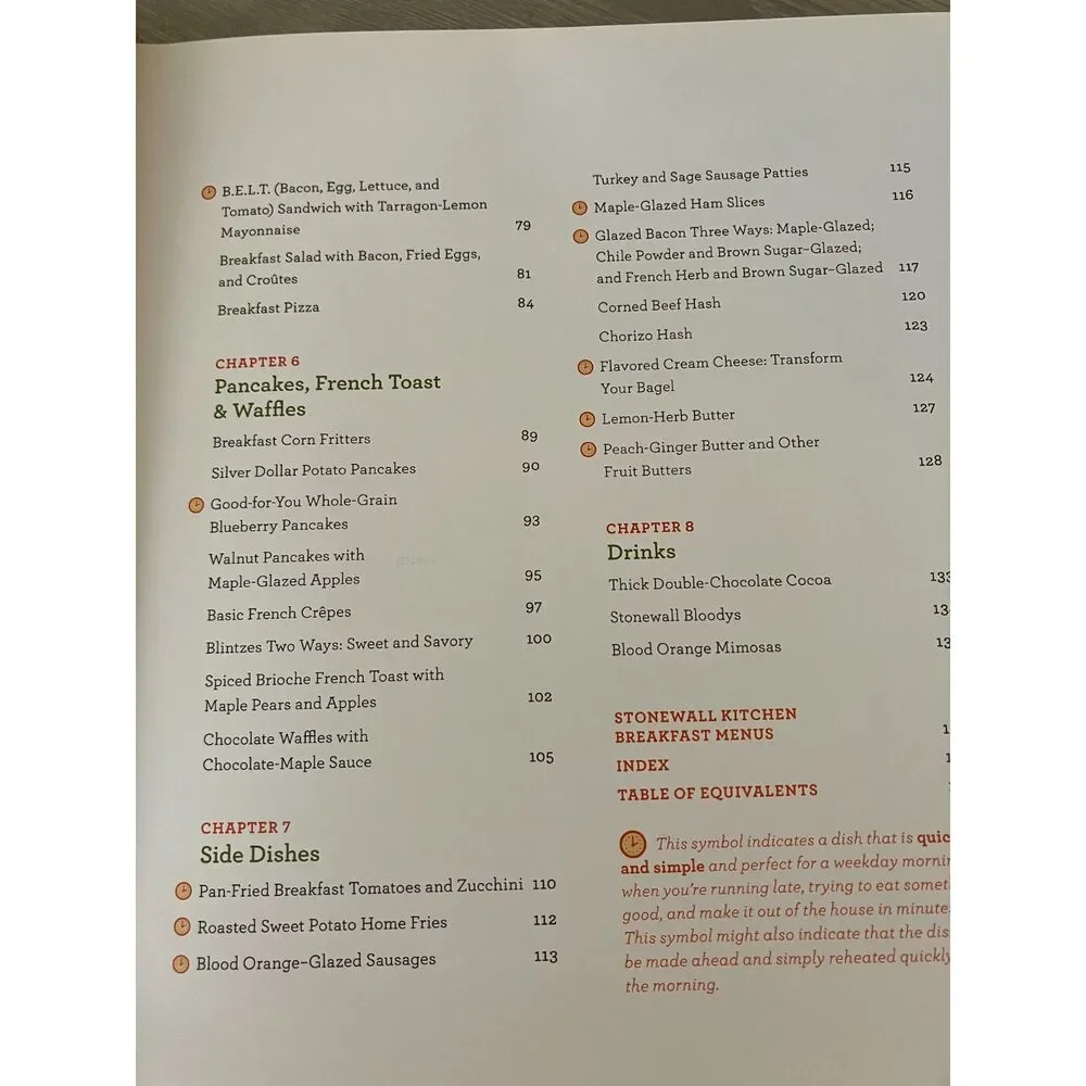 Stonewall Kitchen Breakfast cookbook